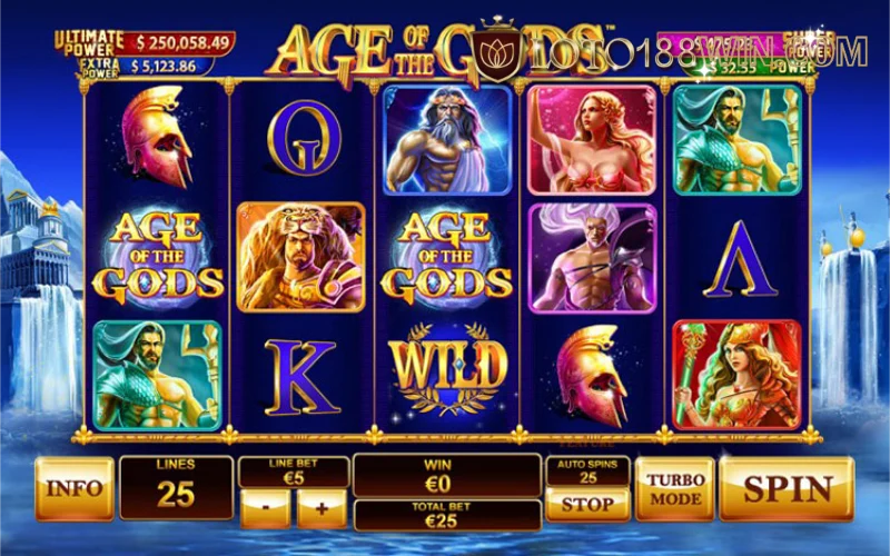 Đặt cược Age of the Gods King of the Underworld Loto188